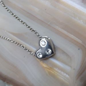 Vintage Claire's Heart Necklace-$5 add on